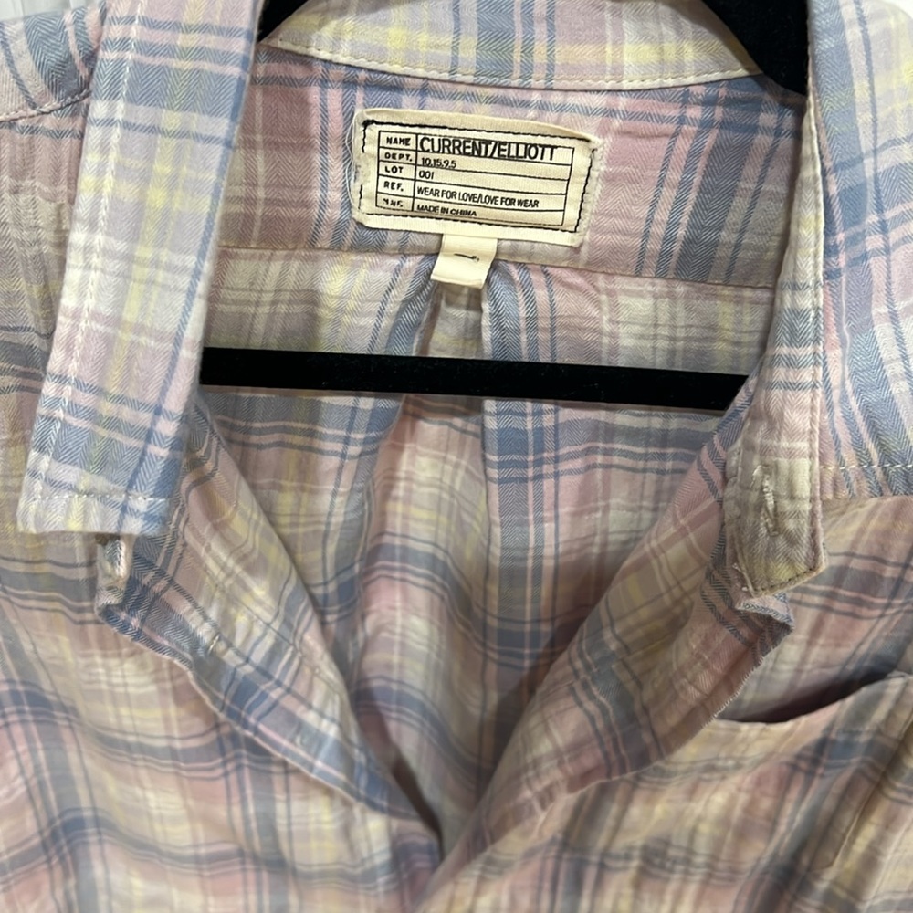 Plaid button down - Picture 2 of 5